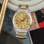 Rolex Datejust 1601 (Onbekend (willekeurig serienummer)) - Champagne wijzerplaat 36mm Staal (1/8)