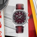 Omega Speedmaster '57 332.12.41.51.11.001 (Unknown (random serial)) - Red dial 41 mm Steel case (2/8)