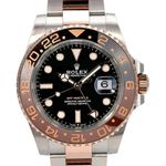 Rolex GMT-Master II 126711CHNR (2023) - Black dial 40 mm Gold/Steel case (1/8)