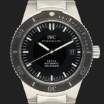 IWC GST IW353602 (2000) - Zwart wijzerplaat 42mm Staal (3/8)