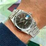 Rolex Datejust 36 16200 (2004) - Black dial 36 mm Steel case (4/8)