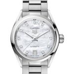 TAG Heuer Carrera Lady WBN2414.BA0621 (2026) - White dial 29 mm Steel case (1/1)