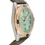 Breitling Chronomat 38 U17356531L1P1 (Unknown (random serial)) - Pink dial 38 mm Gold/Steel case (6/8)