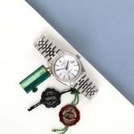 Rolex Datejust 36 16014 (1980) - Zilver wijzerplaat 36mm Staal (2/8)