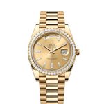 Rolex Day-Date 40 228348RBR (2024) - Champagne dial 40 mm Yellow Gold case (1/1)