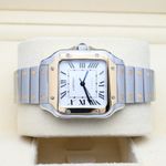 Cartier Santos W2SA0007 (2020) - White dial 35 mm Steel case (5/8)
