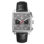 TAG Heuer Monaco Calibre 12 CAW211J.FC6476 (2024) - Grijs wijzerplaat 39mm Staal (3/3)