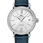 IWC Portofino Automatic IW658601 (2024) - Zilver wijzerplaat 37mm Staal (1/1)