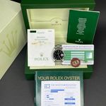 Rolex Oyster Perpetual Date 15200 (2006) - Zwart wijzerplaat 34mm Staal (2/8)