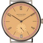 NOMOS Tangente 179.S21 (2024) - Roze wijzerplaat 38mm Staal (2/5)