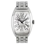 Franck Muller Cintrée Curvex 8880 SC DT VIN AC (Onbekend (willekeurig serienummer)) - Wit wijzerplaat 40mm (1/7)
