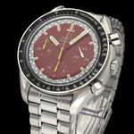 Omega Speedmaster Reduced 3510.61.00 (1998) - Red dial 39 mm Steel case (7/7)