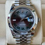 Rolex Datejust 41 126300 (2020) - Zwart wijzerplaat 41mm Staal (2/7)