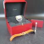 Cartier Santos WSSA0009 (2018) - White dial 40 mm Steel case (4/4)