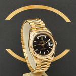 Rolex Day-Date 40 228238 (2020) - Black dial 40 mm Yellow Gold case (3/7)