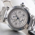 Cartier Pasha W31037H3 (2005) - Silver dial 38 mm Steel case (2/8)