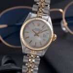 Rolex Lady-Datejust 6917 (1978) - Zilver wijzerplaat 26mm Goud/Staal (3/8)