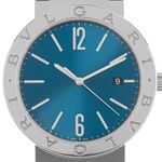 Bulgari Bulgari 103720 (2025) - Blauw wijzerplaat 41mm Staal (1/7)