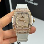 Hublot Spirit of Big Bang 665.OE.9010.LR.1604 (2024) - Gold dial 39 mm Rose Gold case (5/7)