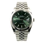 Rolex Datejust 41 126300 (2026) - Green dial 41 mm Steel case (2/8)