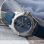 Breitling Wings Lady A67350 (2001) - Blauw wijzerplaat 31mm Staal (2/8)