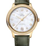 Omega De Ville 434.58.34.20.55.002 (2026) - White dial 34 mm Yellow Gold case (1/1)