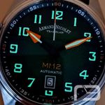 Armand Nicolet MM2 A640P-NV-P0640KM8 (2024) - Green dial 42 mm Steel case (5/8)