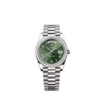Rolex Day-Date 40 228349RBR (2025) - Green dial 40 mm White Gold case (1/1)
