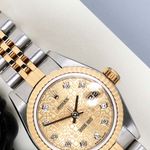 Rolex Lady-Datejust 79173 (2001) - Champagne dial 26 mm Gold/Steel case (3/8)