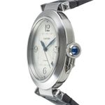 Cartier Pasha WSPA0010 (Unknown (random serial)) - Silver dial 41 mm Steel case (6/8)