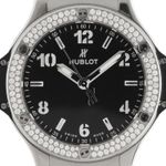 Hublot Big Bang 38 mm 361.sx.1270.rx.1104 (2018) - Black dial 38 mm Steel case (2/7)