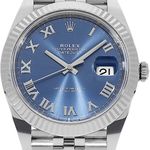 Rolex Datejust 41 126334 (2022) - Blue dial 40 mm Steel case (2/5)