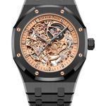 Audemars Piguet Royal Oak Double Balance Wheel Openworked 15416CE.OO.1225CE.02 (2025) - Transparent dial 41 mm Ceramic case (1/1)