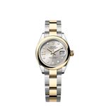 Rolex Lady-Datejust 279163 (2025) - Zilver wijzerplaat 28mm Goud/Staal (1/1)