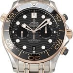 Omega Seamaster Diver 300 M 210.20.44.51.01.001 (2023) - Black dial 44 mm Steel case (2/5)