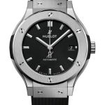 Hublot Classic Fusion 565.NX.1470.RX (2026) - Zwart wijzerplaat 38mm Titanium (1/1)