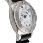 Panerai Luminor Submersible PAM01223 (Unknown (random serial)) - White dial 42 mm Steel case (7/8)
