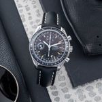 Omega Speedmaster Day Date 3520.50.00 (1995) - Zwart wijzerplaat 39mm Staal (1/8)