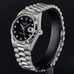 Rolex Datejust 31 68279 (1989) - Zwart wijzerplaat 31mm Witgoud (4/7)