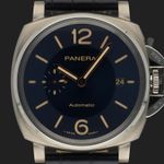 Panerai Luminor Due PAM00927 (2022) - Blue dial 42 mm Titanium case (2/8)