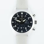 IWC Pilot Chronograph Top Gun IW389105 (2022) - Zwart wijzerplaat 45mm Keramiek (1/8)