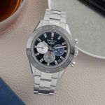 Zenith Chronomaster Sport 03.3100.3600/21.M3100 (Onbekend (willekeurig serienummer)) - Zwart wijzerplaat 41mm Staal (1/8)