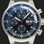 IWC Pilot IW326805 (2007) - Zwart wijzerplaat 39mm Staal (2/8)