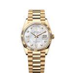 Rolex Day-Date 36 128238 (2024) - Pearl dial 36 mm Yellow Gold case (1/1)