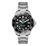 TAG Heuer Aquaracer WBP5110.BA0013 (2024) - Zwart wijzerplaat 42mm Staal (3/3)