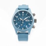IWC Pilot Chronograph Top Gun Miramar IW389409 (2025) - Blauw wijzerplaat 42mm Keramiek (3/8)