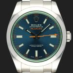 Rolex Milgauss 116400GV (2022) - 40mm Staal (2/8)