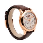 A. Lange & Söhne Datograph 403.032 (Unknown (random serial)) - Silver dial 39 mm Rose Gold case (3/3)