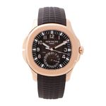 Patek Philippe Aquanaut 5164R-001 (2023) - Bruin wijzerplaat 41mm Roségoud (1/5)