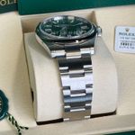 Rolex Oyster Perpetual 41 124300 (2025) - Green dial 41 mm Steel case (5/7)